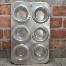 Vintage REMA Muffin Pan 6-Cupcake Aluminun Double-Wall Insulated Baking #4595120 picture