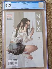 NYX #4 CGC 9.2 NM-  2nd app. Laura Kinney X-23 All New Wolverine Deadpool Logan picture