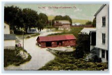 c1910 The Village of Lackawaxen Pennsylvania PA Unposted Antique Postcard picture