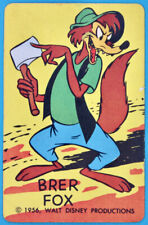 Original Vintage 1956 Walt Disney Cartooning Card #6 Brer Fox picture