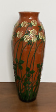 Max Laeuger Lauger MLK Germany Jugendstil Art Nouveau floral pottery vase AS IS picture