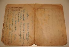 Jewish Judaica 1946 Hungary Nyiregyhaza Letter GRUNFELD picture