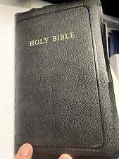 Black Leather KJV Holy Bible NY Harper & Brothers Publisher (King James Version) picture
