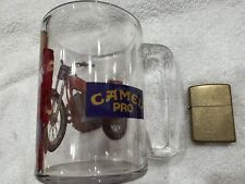 2021 Brushed Gold Zippo Lighter & Camel Drink Cup picture
