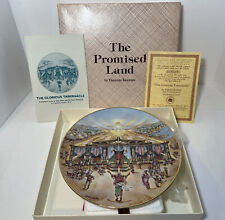 Yiannis Koutsis Plate The Promise Land Series  #12 Of 12 1980 W/Box + COA picture