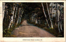 Postcard ROAD SCENE Eldred Pennsylvania PA 6/28 AN9082 picture