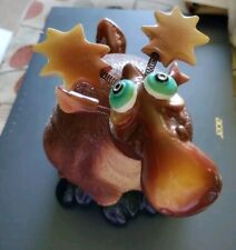 Exhart Geeky Gigglers Collection Moose Wobbler Head And Tail EUC picture