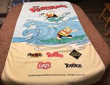 1994 Vintage Frito Lay Flintstones Beach Towel  VERY RARE   picture
