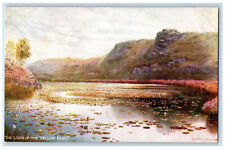 c1910 The Loch of the Yellow Fairy Scottish Lochs Oilette Tuck Art Postcard picture