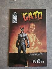 El Gato Negro #1 Azteca Productions  Optioned Signed 2nd Print picture