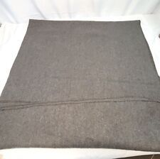 Wool Blanket Gray EVR-WBG80 Size 66 x 84in Twin Made in India Flame Retardant picture