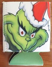 FUNNY/FESTIVE CAN/BOTTLE HOLDER KOOZIE/COOZIE CHRISTMAS SEASON THE GRINCH picture