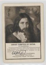1899 Cincinnati New Testament Game Christ Tempted by Satan #D4 a8x picture