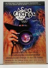 Sydney 2000 A SEA CHANGE Movie Poster Postcard G19 picture