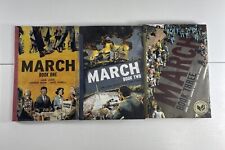 March Trilogy Complete Set #1-3 by John Lewis - Civil Rights Graphic Novels picture