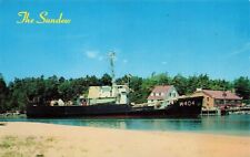 Postcard The Sundew Ship Boat Port Of Charlevoix Michigan picture
