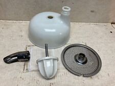 Vintage Sunbeam Mixmaster Juice Extractor ~ Bowl, Reamer, Strainer & Spout picture