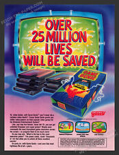 Galoob Game Genie Enhancer Video Game 1990s Print Advertisement Ad 1991 picture