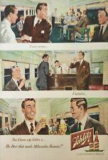1949 Schlitz Brewing Co Beer Vintage Ad I was curious I tasted it 423 picture