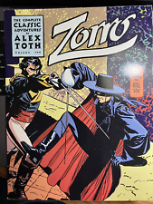 RARE Walt Disney's ZORRO Complete Classic Adv VOL 2 by ALEX TOTH 1st Print 1988 picture