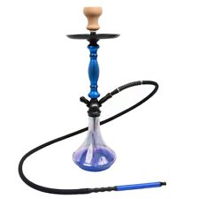 INHALE® 24″ HQ Aluminum Shaft hookah CHILL with a Handblown Glass Washable Hose picture