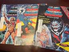 1985 HE-MAN and the MASTERS of the Universe magazine Lot of 3 No Posters Premier picture