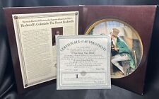 Edwin M. Knowles Norman Rockwells The Rarest Rockwells Plate Clinching the Deal picture