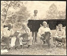 1931 Photo Type II-Inventor Thomas Edison Harvey Firestone Henry Ford Camping picture