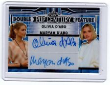 Olivia & Maryam D'abo 2023 Pop Century Autograph 3/15  Wonder Years  James Bond picture