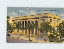 Postcard Open Air Post Office Fort Myers Florida USA picture