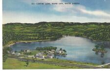 Canyon Lake, Rapid City, South Dakota, c1940's Unused/Unposted  Linen Postcard picture