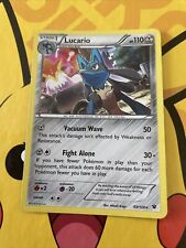 Lucario (63) 63/124 Holo Rare XY: Fates Collide Pokemon picture