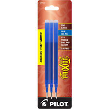 Pilot FriXion Ballpoint Pen Refill - Blue - Fine Point - 3 Pack - NEW picture