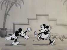 Mickey And Minnie Mouse  1934 Hand Inked/painted  Cel Not Serigraph picture