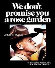 We Don't Promise You a Rose Garden US Marines USMC Army Poster Recruitment Photo picture