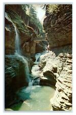 Postcard Rainbow Falls, Watkins Glen State Park, NY N12 picture