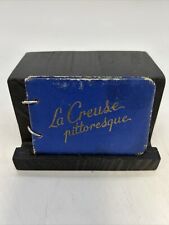 Vintage Small Souvenir Booklet La Creuse Pittoresque France 16 Tiny Photographs picture