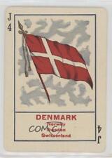 1896 Cincinnati Game of Flags No 1111 12 Flag Back Denmark #J4 0w6 picture