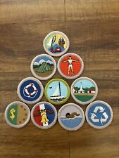 BSA Merit Badge Lot Of 10 Mint Condition  picture