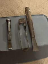 Vintage Chisel Lot Of 2 Caulking & Woodworking picture