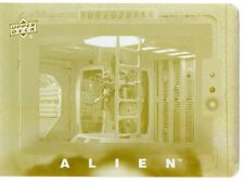 Alien Movie (UD 2017) YELLOW Base Trading Card PRINTING PLATE #75 - ANOTHER TASK picture