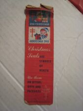 1955 Christmas Seal Paper/ Bookmark; Fight Tuberculosis; Des Moines , Iowa picture
