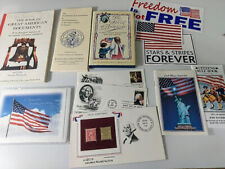LOT Vintage Patriotic Historic George Washington Booklets,First Day Issue Stamps picture