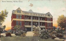 Wichita KS Kansas Sanitarium Nursing College School Hospital Vtg Postcard V6 picture