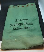 ANDREW, IOWA MONEY BAG, ANDREW SAVINGS BANK, TI picture