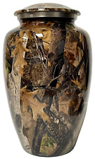 Camouflage Burial Cremation Ash Keepsake Urns Handcrafted For Adult Human picture