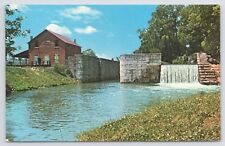 Metamora Indiana~Crescent Mills~Color Photo By Robert E Stoops~Vintage Postcard picture
