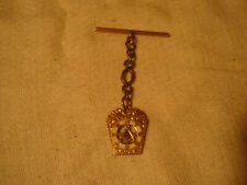 OLD, VINTAGE, 10K GOLD MASONIC FOB picture
