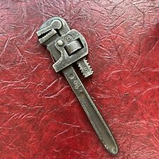 Antique Dunlap Adjustable Pipe Wrench #8 Made In Germany Monkey Wrench picture