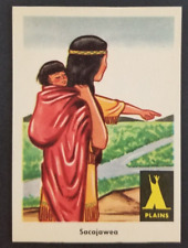 Vintage 1959 Sacajawea Indian Fleer Card #13 (NM) picture